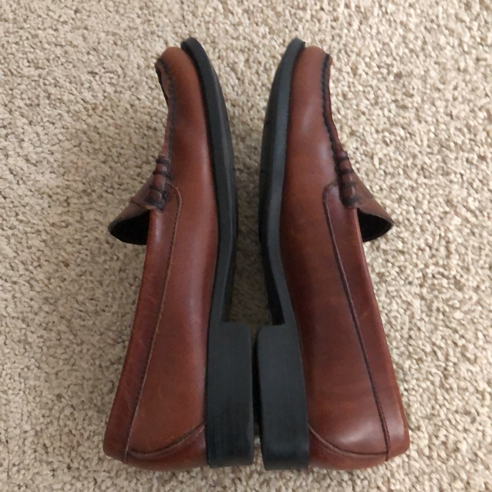Sebago Brown Leather Loafers - Picture 7 of 13